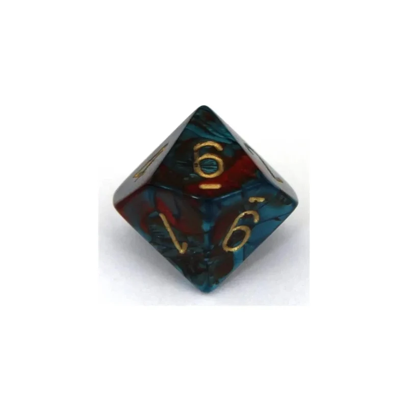 Chessex Gemini Red-Teal W10