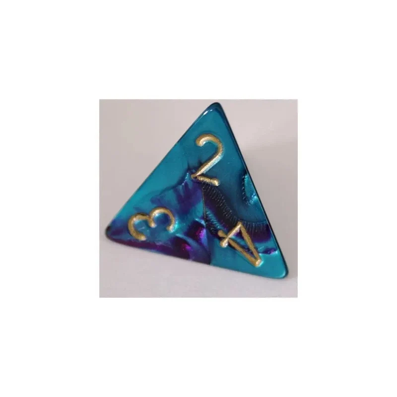 Chessex Gemini Purple-Teal W4