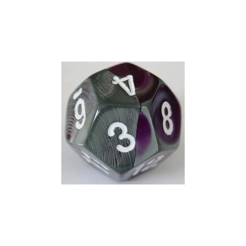 Chessex Gemini Purple-Steel W12