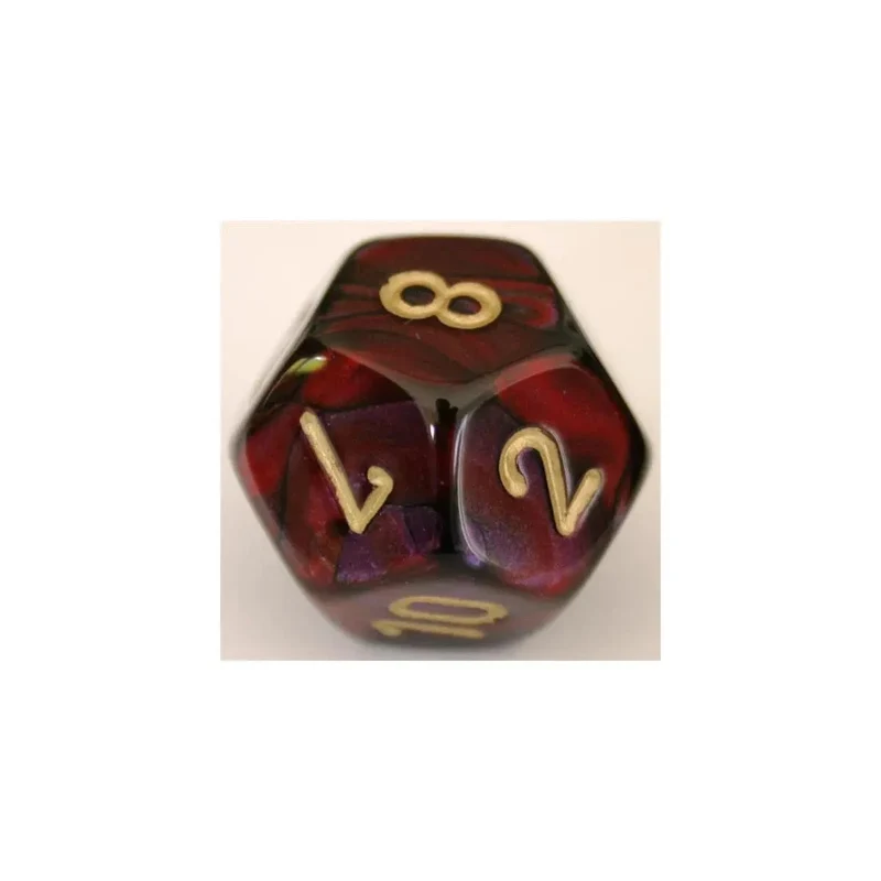 Chessex Gemini Purple-Red W12