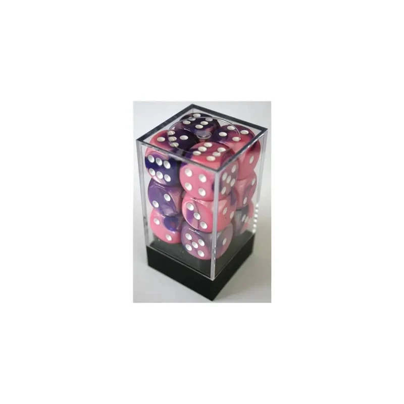Chessex Gemini Pink-Purple W6 16mm Set