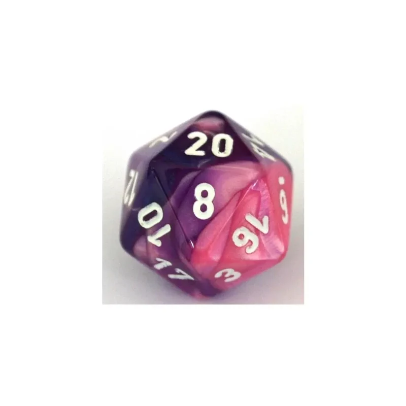 Chessex Gemini Pink-Purple W20