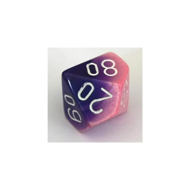 Chessex Gemini Pink-Purple W10-0