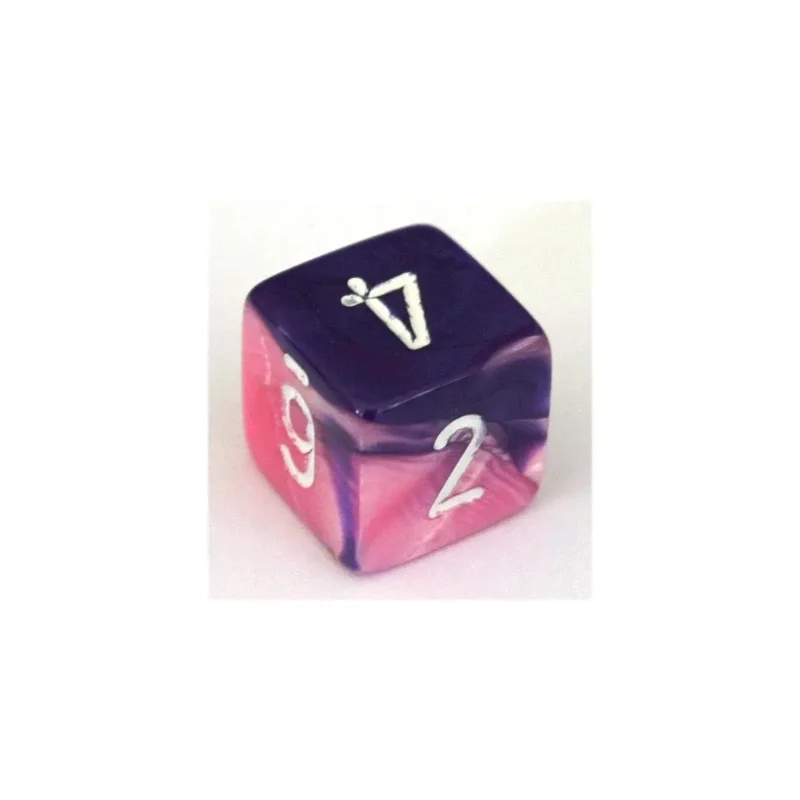 Chessex Gemini Pink-Purple W6