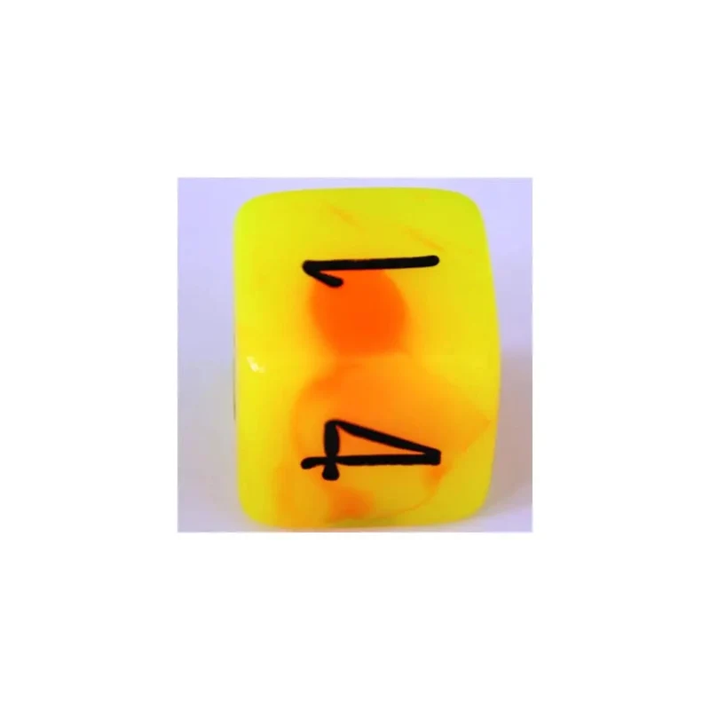 Chessex Gemini Orange-Yellow W6