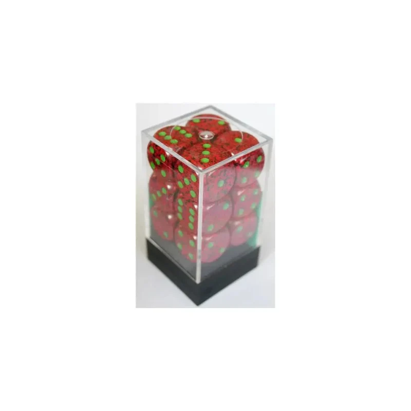 Chessex Speckled Strawberry W6 16mm Set