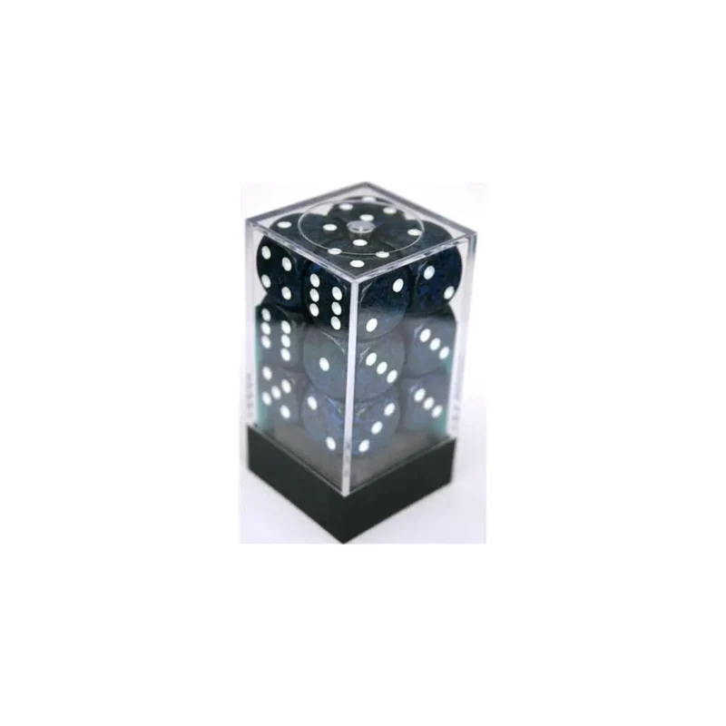 Chessex Speckled Stealth W6 16mm Set