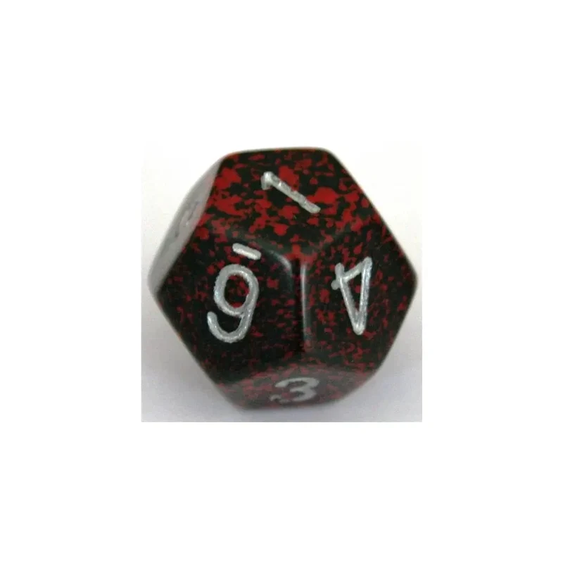 Chessex Speckled Silver Volcano W12