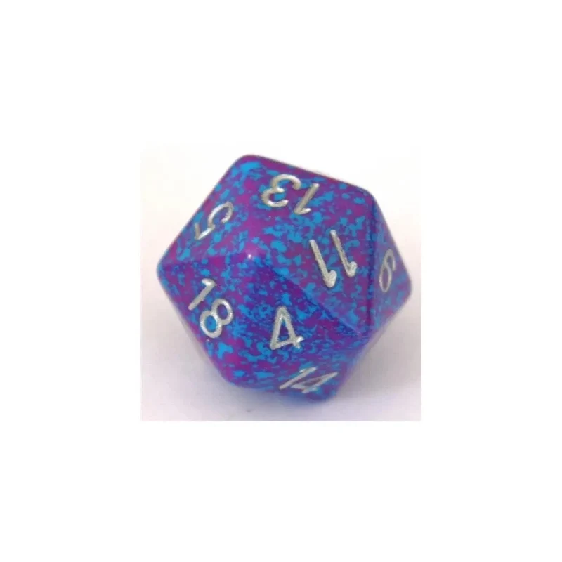 Chessex Speckled Silver Tetra W20