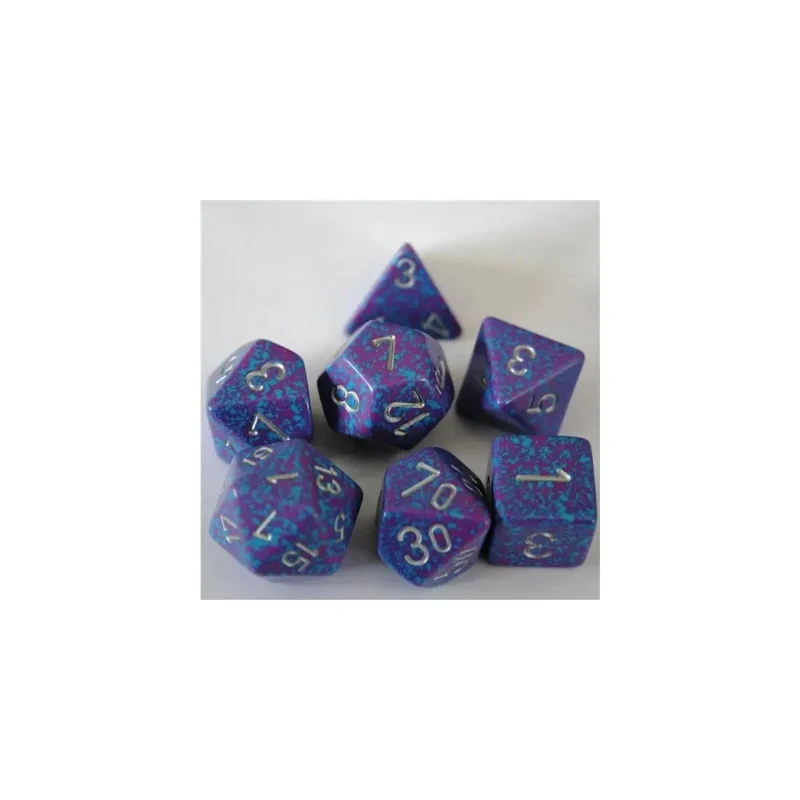 Chessex Speckled Silver Tetra Set