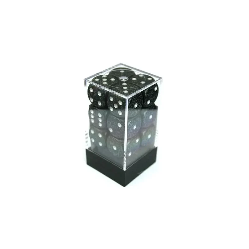 Chessex Speckled Ninja W6 16mm Set