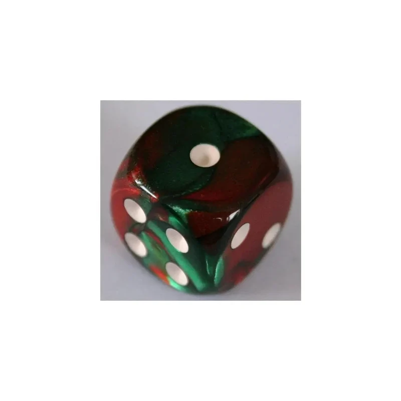 Chessex Gemini Green-Red W6 12mm