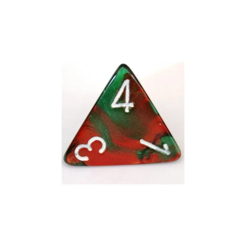 Chessex Gemini Green-Red W4