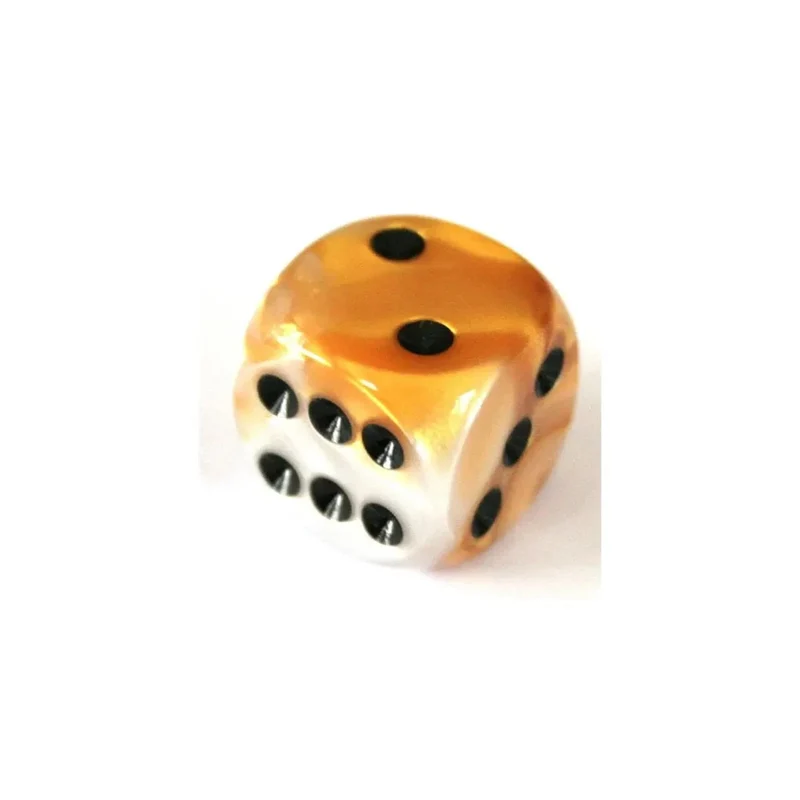 Chessex Gemini Gold-White W6 12mm