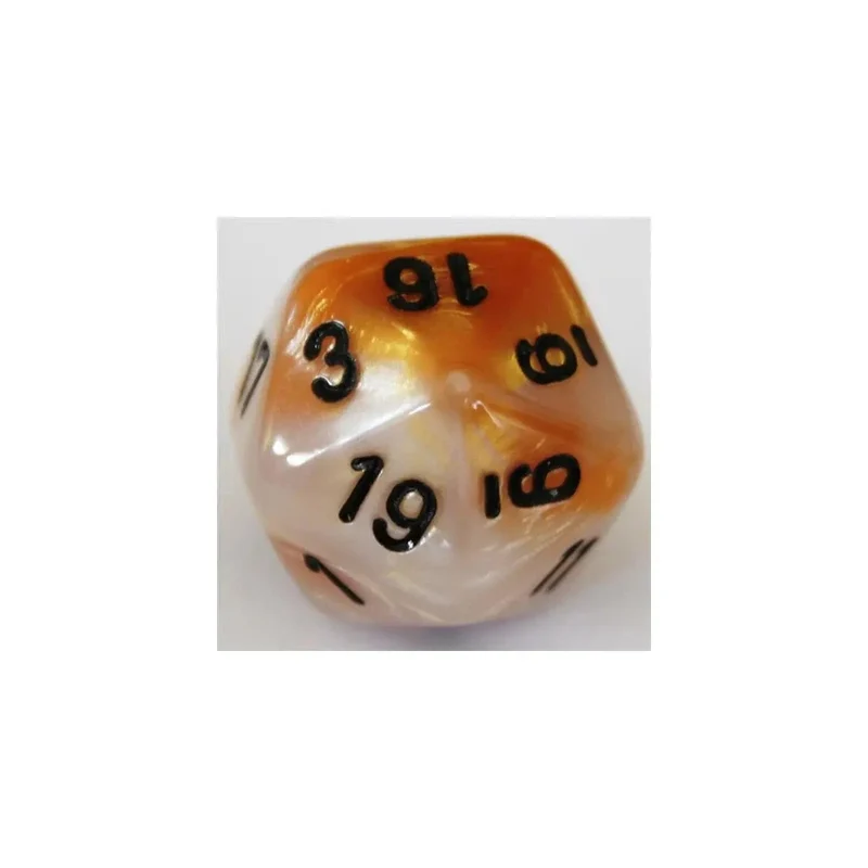 Chessex Gemini Gold-White W20