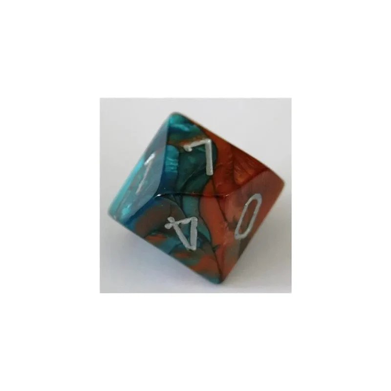 Chessex Gemini Copper-Teal W10