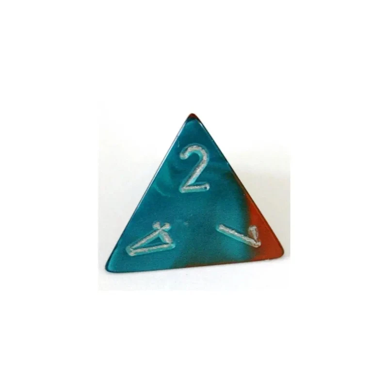 Chessex Gemini Copper-Teal W4