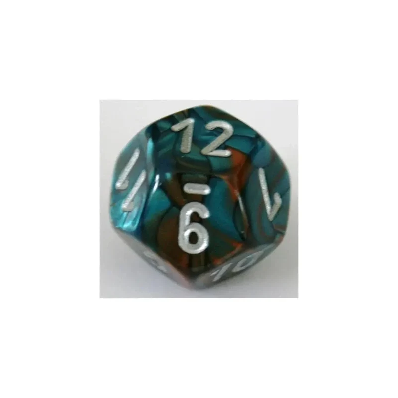 Chessex Gemini Copper-Teal W12