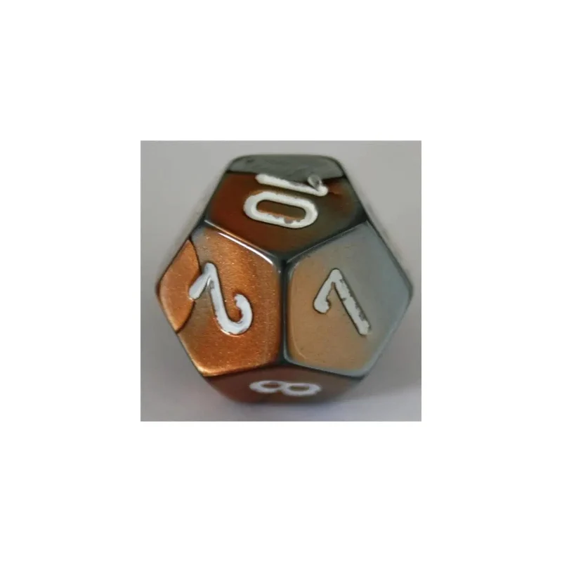 Chessex Gemini Copper-Steel W12
