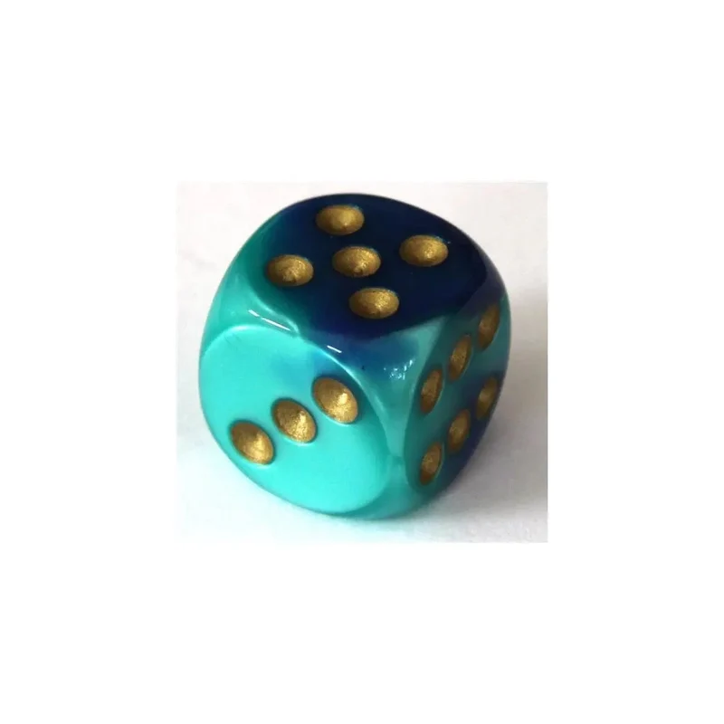 Chessex Gemini Blue-Teal W6 16mm
