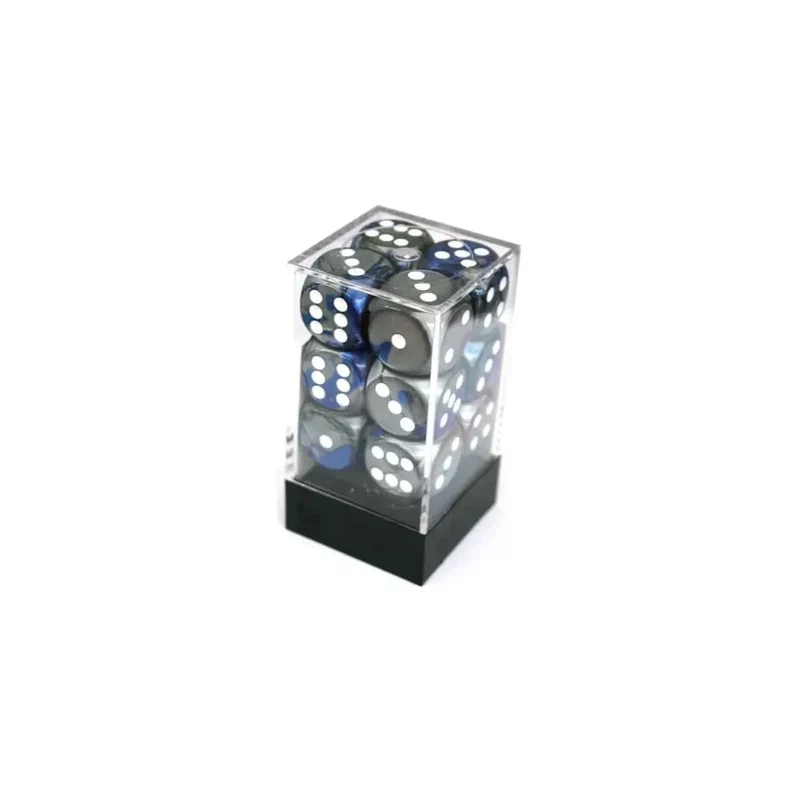 Chessex Gemini Blue-Steel W6 16mm Set