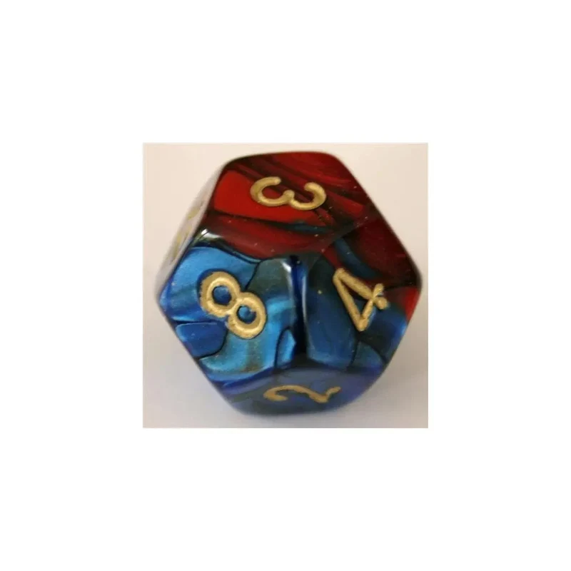Chessex Gemini Blue-Red W12