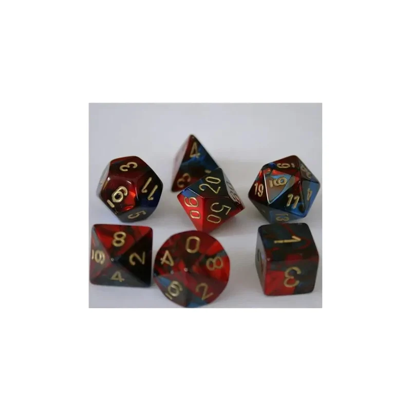 Chessex Gemini Blue-Red Set