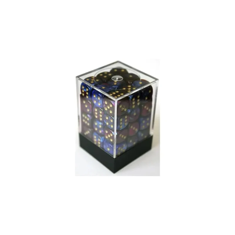 Chessex Gemini Blue-Purple W6 12mm Set
