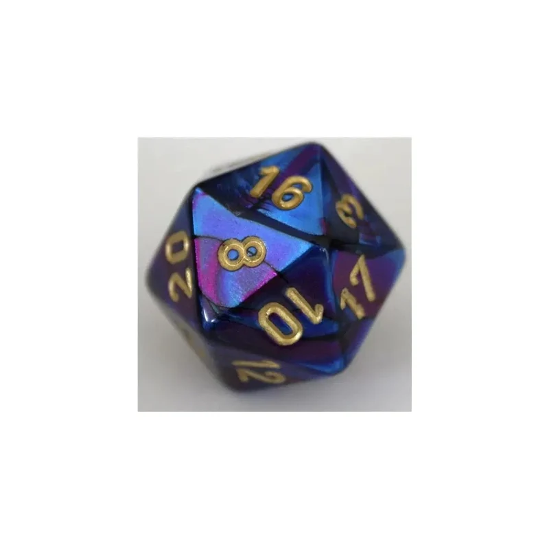 Chessex Gemini Blue-Purple W20