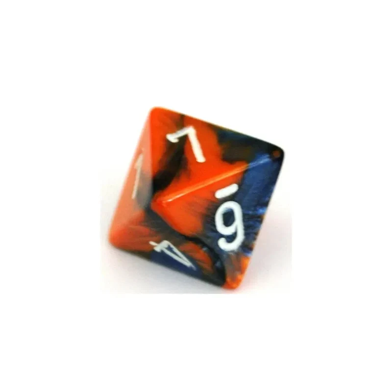 Chessex Gemini Blue-Orange W8