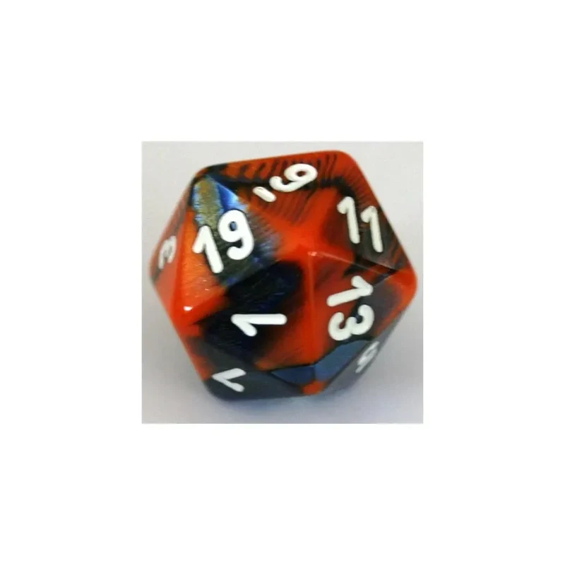 Chessex Gemini Blue-Orange W20