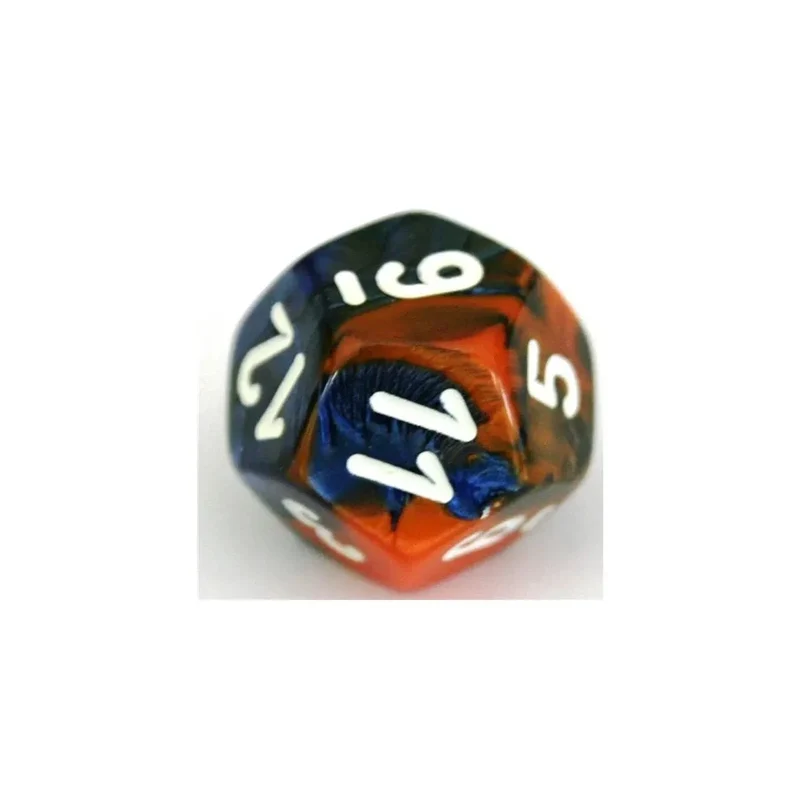 Chessex Gemini Blue-Orange W12