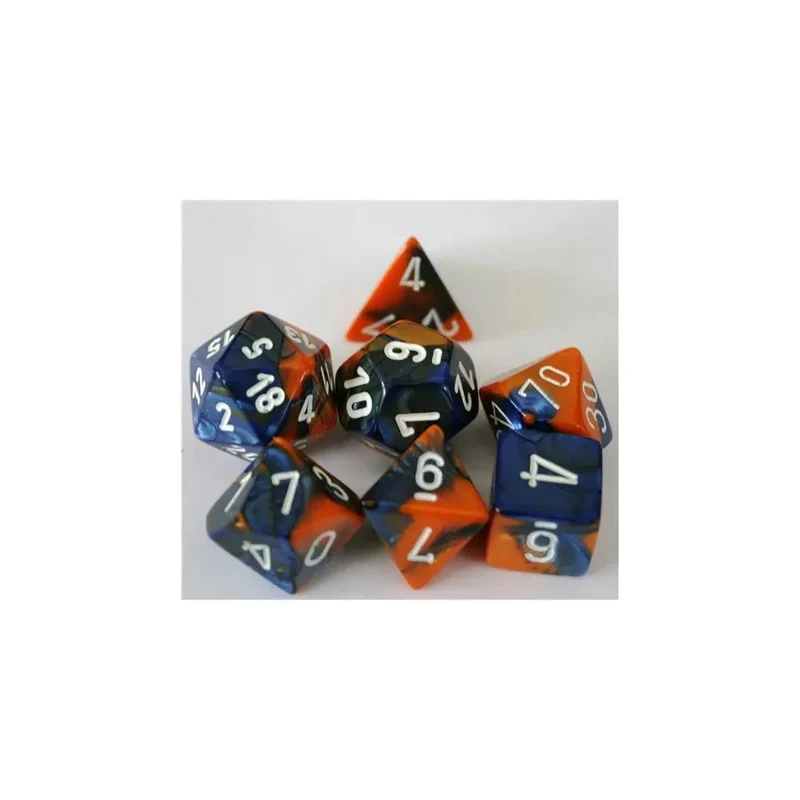 Chessex Gemini Blue-Orange Set