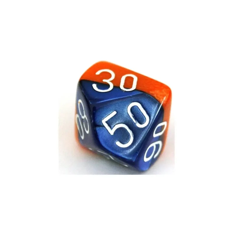 Chessex Gemini Blue-Orange W10-0