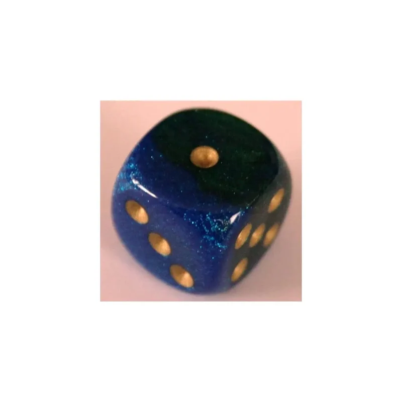 Chessex Gemini Blue-Green W6 16mm