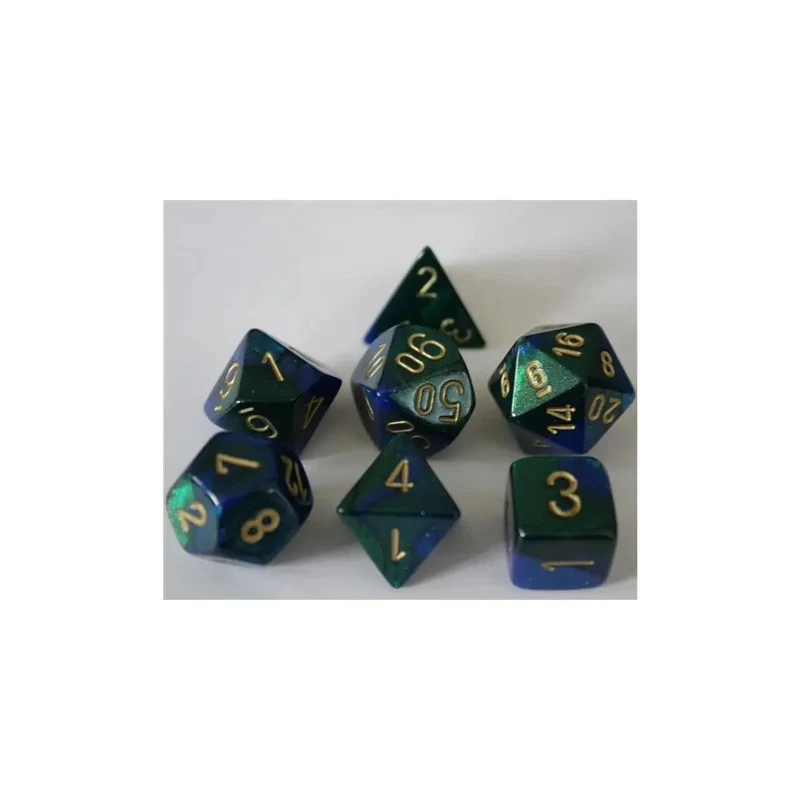 Chessex Gemini Blue-Green Set