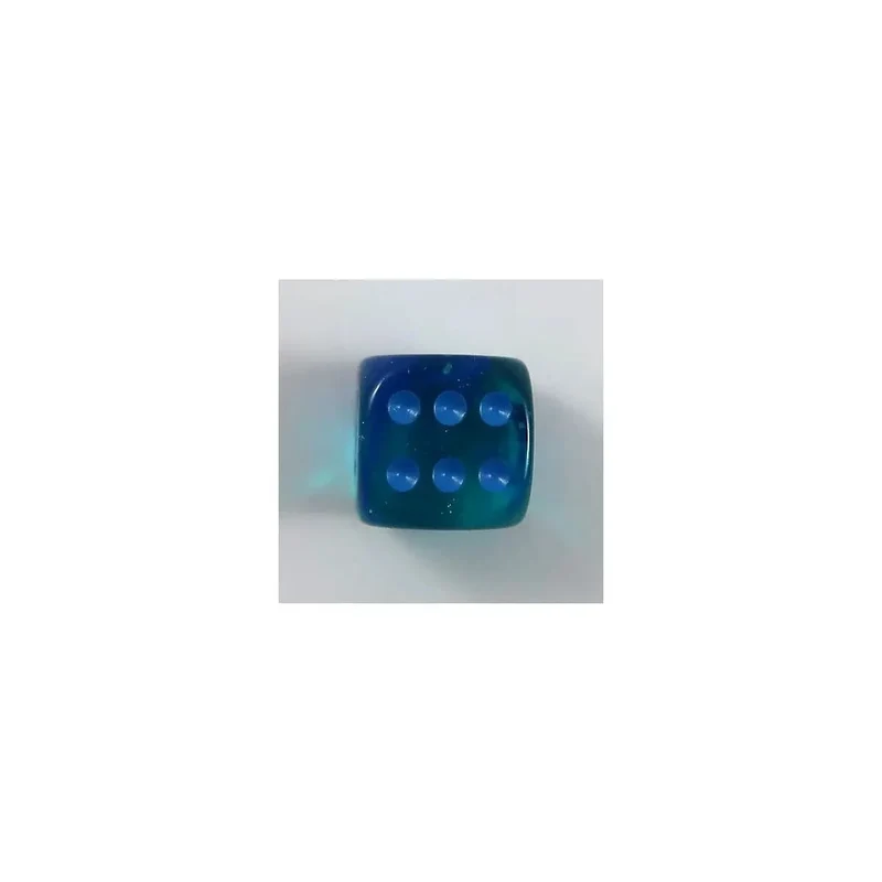 Chessex Gemini blue-blue W6 16mm