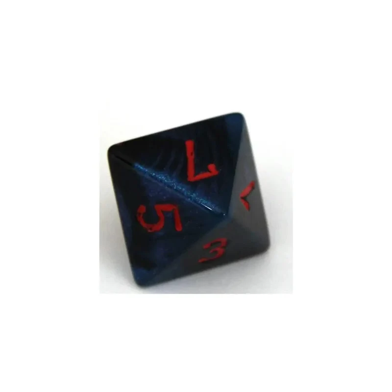 Chessex Gemini Black-Starlight W8