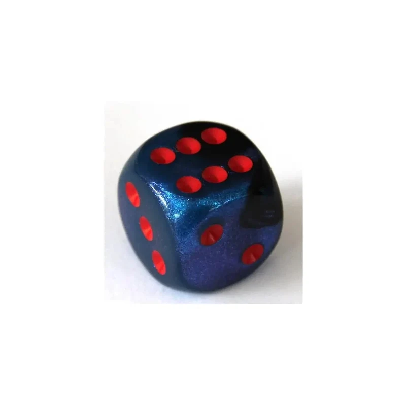 Chessex Gemini Black-Starlight W6 12mm