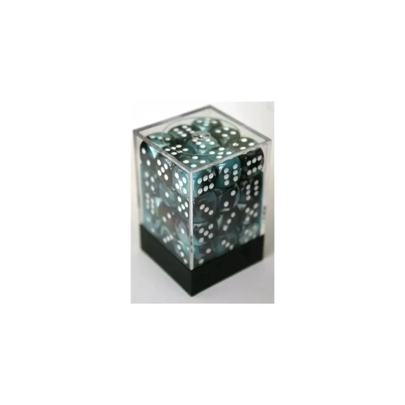 Chessex Gemini Black-Shell W6 12mm Set