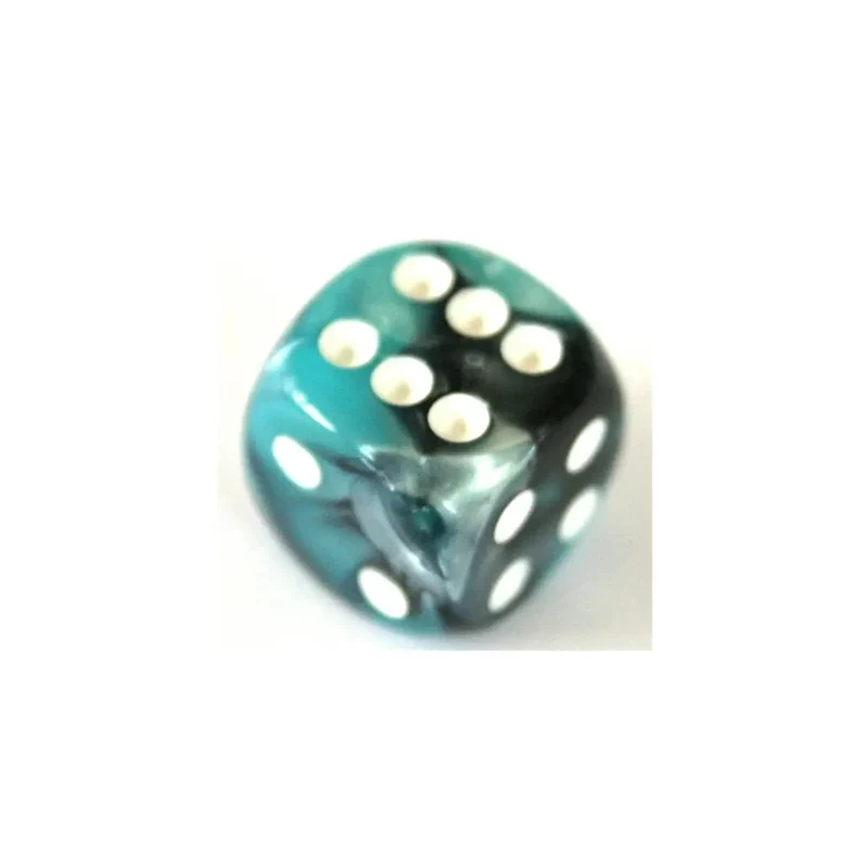Chessex Gemini Black-Shell W6 12mm