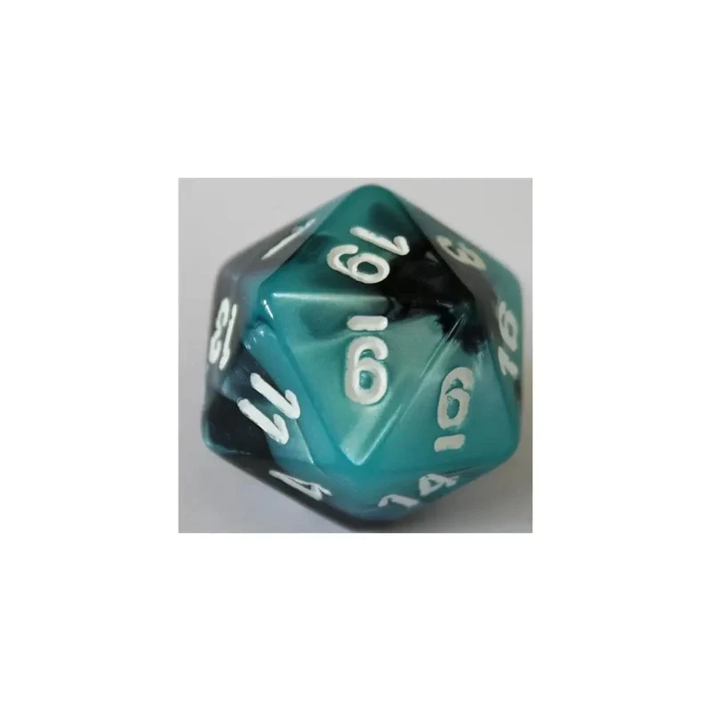 Chessex Gemini Black-Shell W20