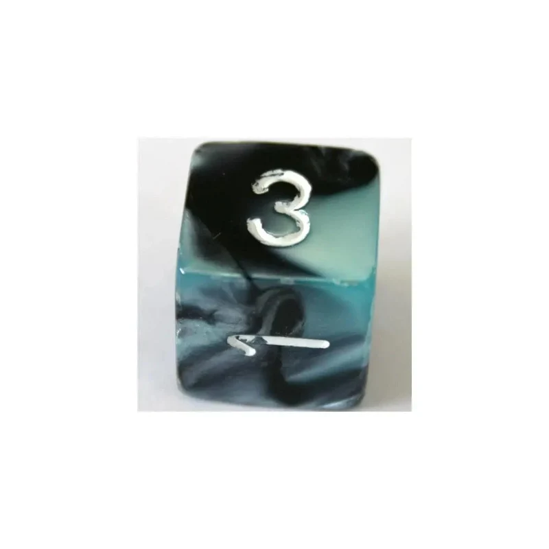 Chessex Gemini Black-Shell W6