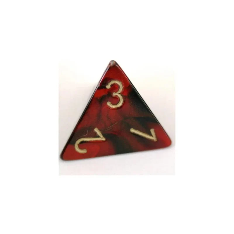 Chessex Gemini Black-Red W4
