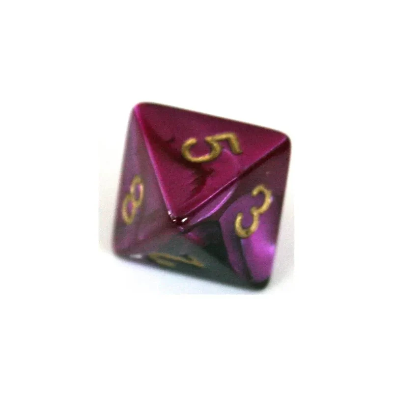 Chessex Gemini Black-Purple W8