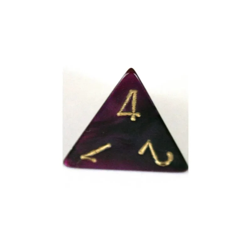 Chessex Gemini Black-Purple W4