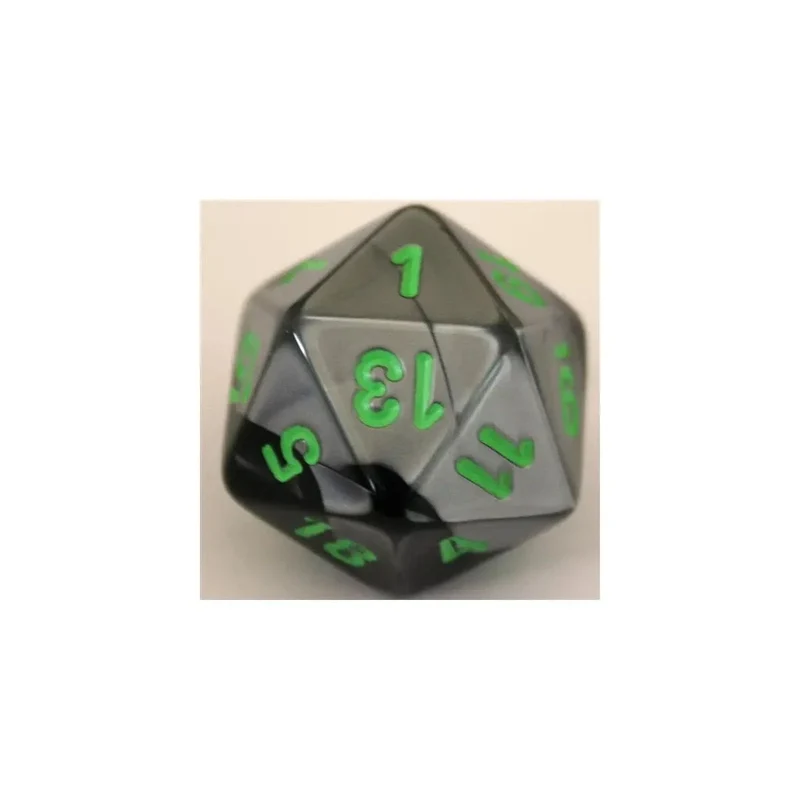 Chessex Gemini Black-Grey W20