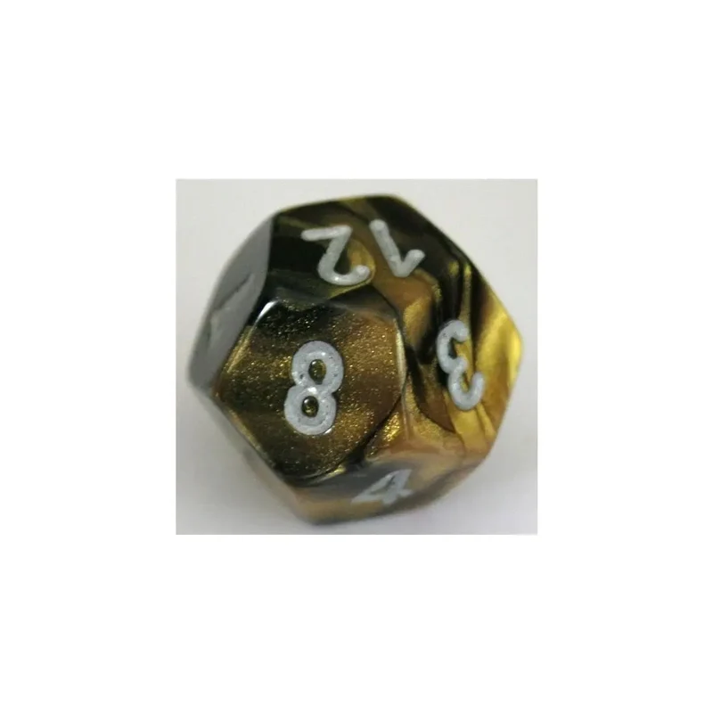 Chessex Gemini Black-Gold W12