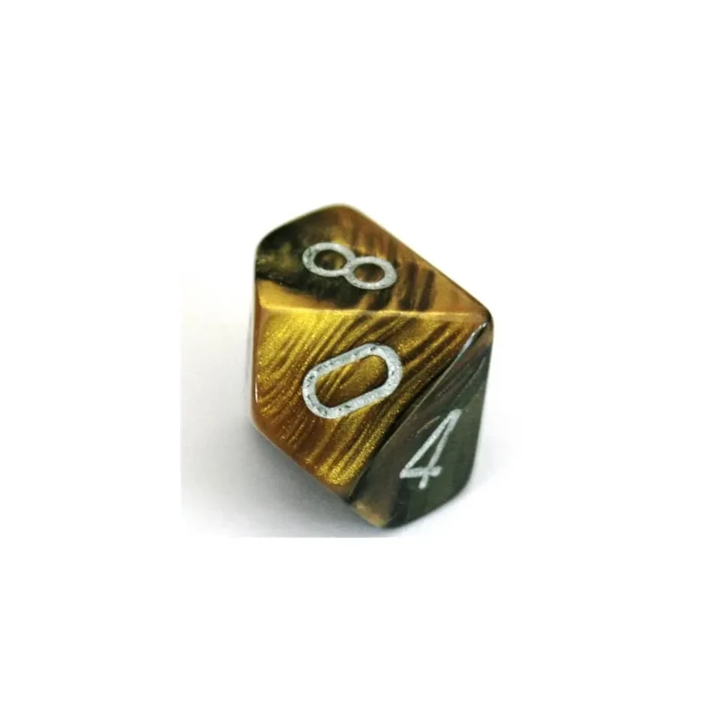 Chessex Gemini Black-Gold W10