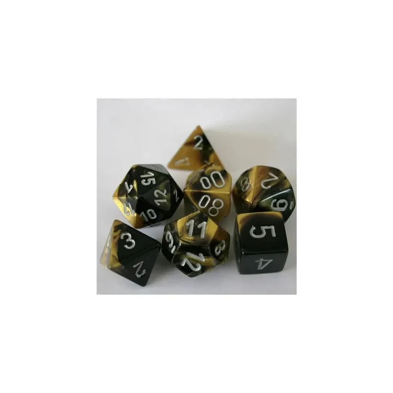 Chessex Gemini Black-Gold Set